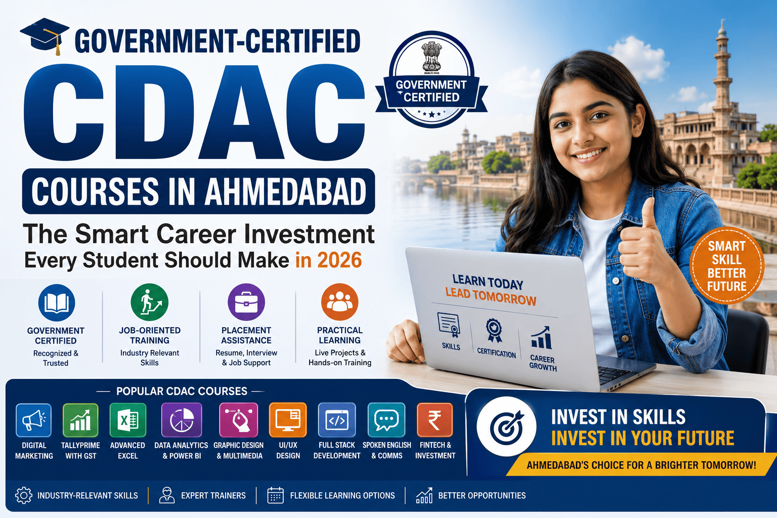 Government-Certified CDAC Courses in Ahmedabad: The Smart Career Investment Every Student Should Make in 2026