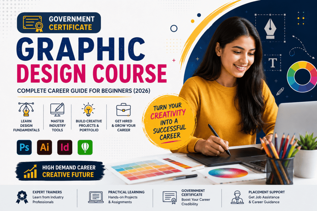 Government Certificate Graphic Design Course Complete Career Guide for Beginners (2026)