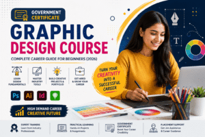 Government Certificate Graphic Design Course Complete Career Guide for Beginners (2026)