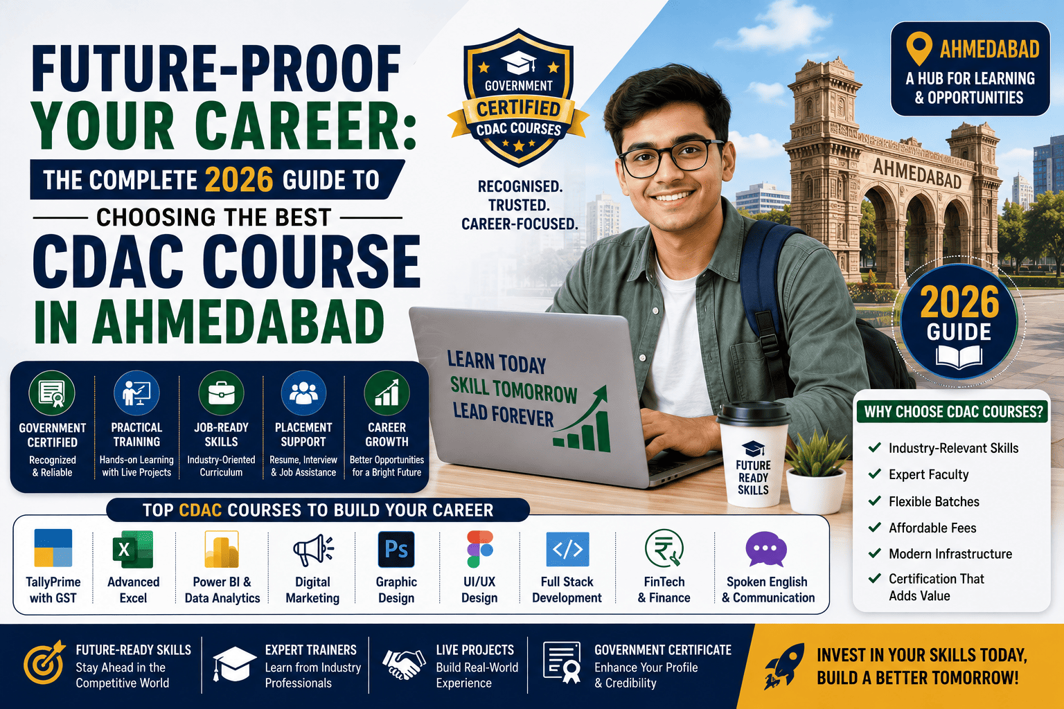 Future-Proof Your Career: The Complete 2026 Guide to Choosing the Best Government-Certified CDAC Course in Ahmedabad