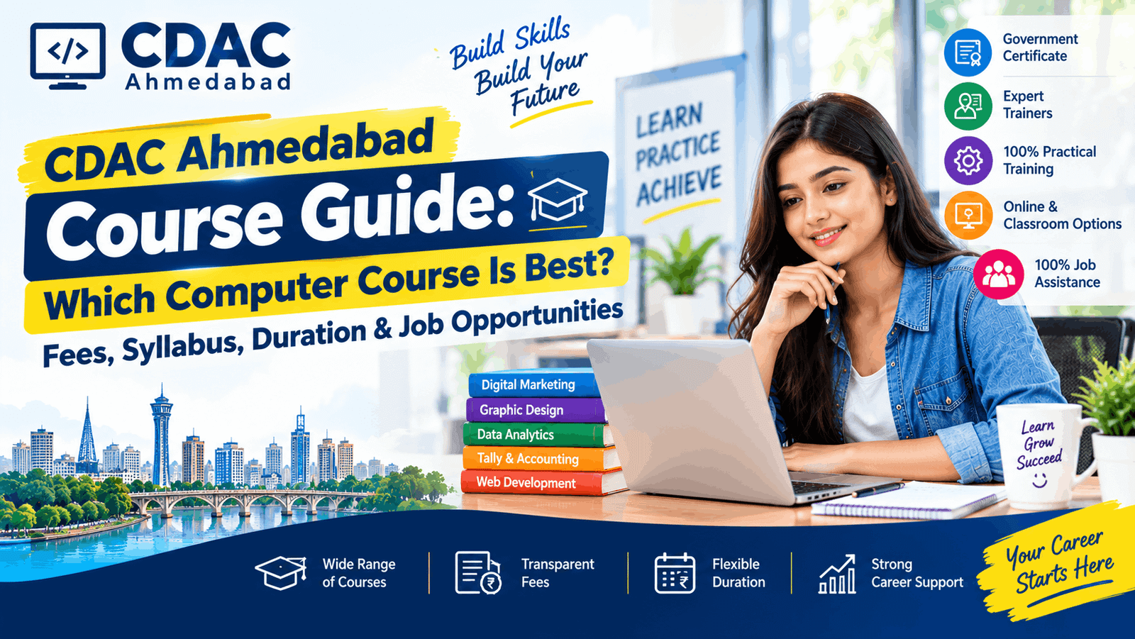 CDAC Ahmedabad Course Guide: Which Computer Course Is Best? Fees, Syllabus, Duration & Job Opportunities