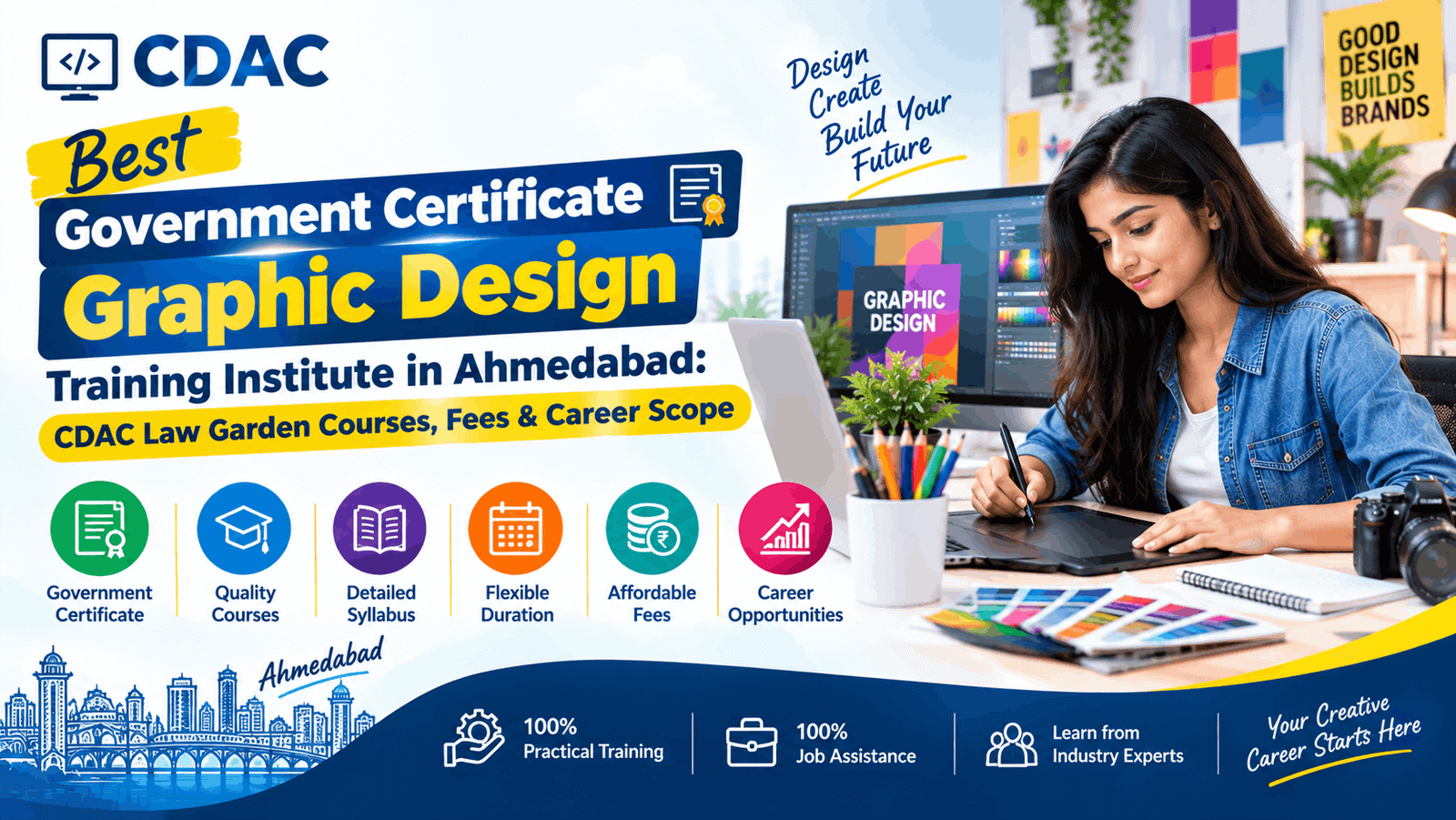 CDAC Graphic Design Career Banner