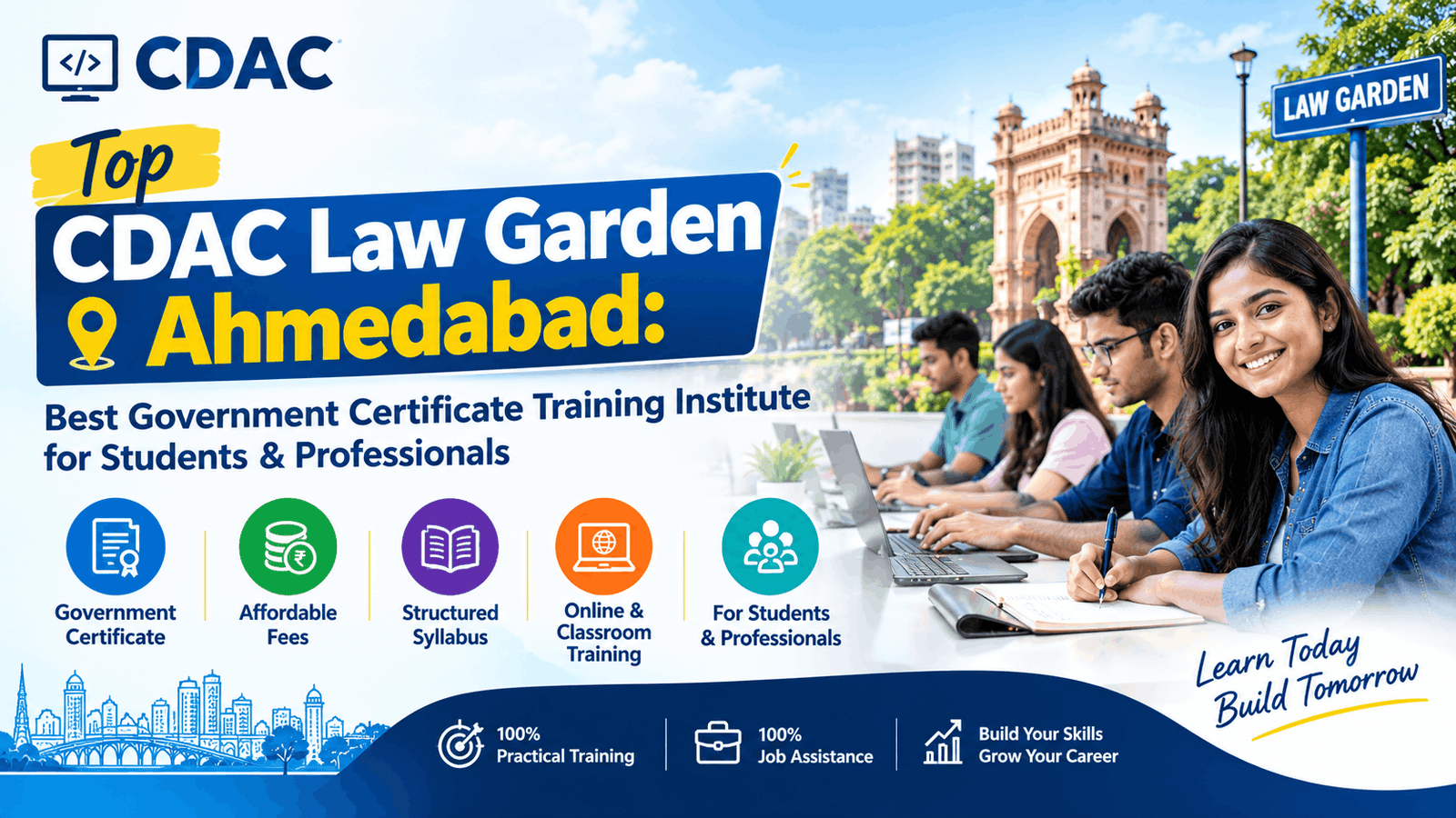 Top CDAC Law Garden Ahmedabad: Best Government Certificate Training Institute for Students & Professionals